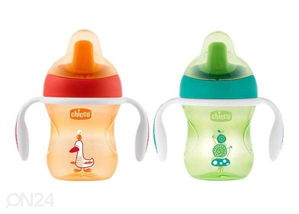 CHICCO Чашка-непроливайка 6м +