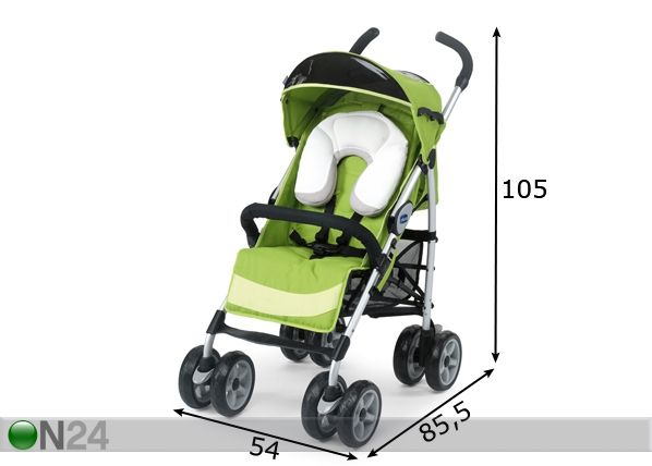 Chicco Multiway зимняя коляска Jade размеры