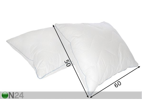 Delux комплект подушек Amicor 50 x 60 см размеры