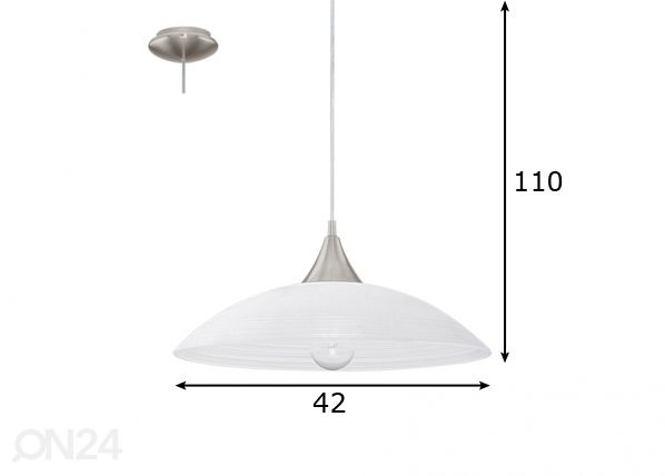 Eglo подвесной светильник Lazolo размеры