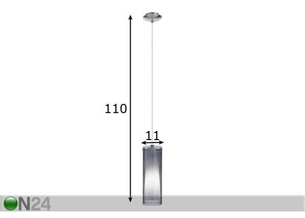 Eglo подвесной светильник Pinto Nero размеры