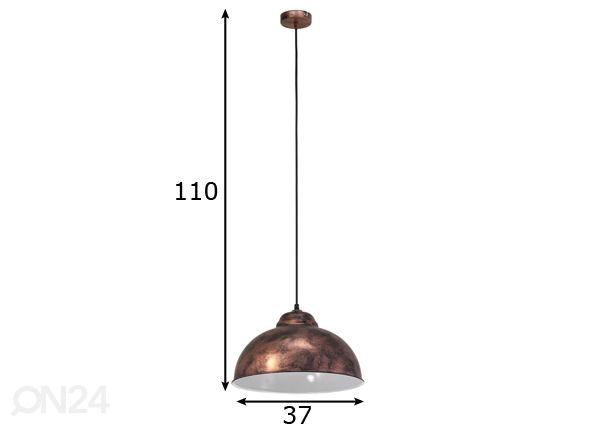 Eglo подвесной светильник Truro размеры