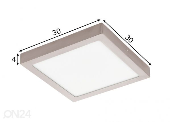 Eglo потолочный светильник Fueva 1 LED размеры