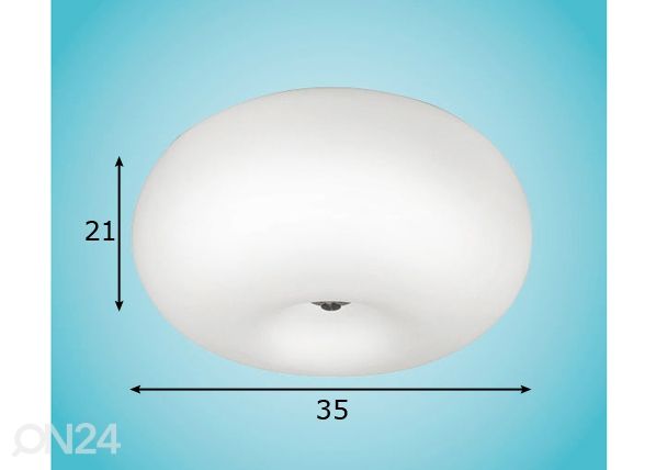 Eglo потолочный светильник Optica Ø35 см размеры