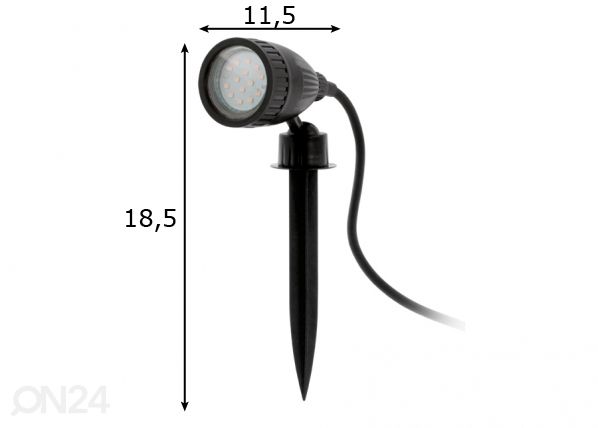Eglo садовый LED светильник Nema 1 размеры