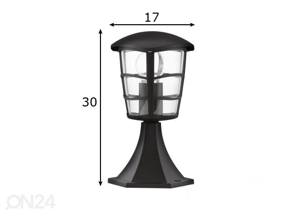 Eglo уличный светильник Aloria размеры