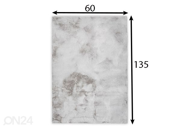 Gino Falcone ковер Chiara 60x135 cm размеры
