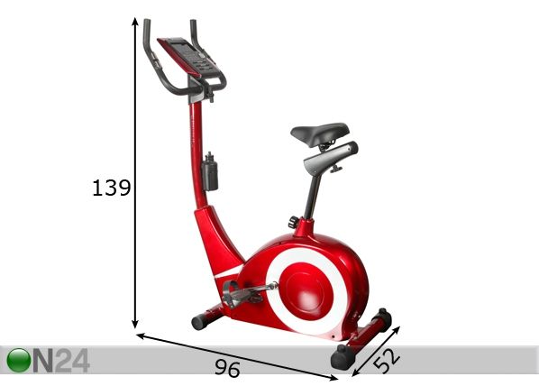 Gymstick велотренажер Apollon 40 размеры