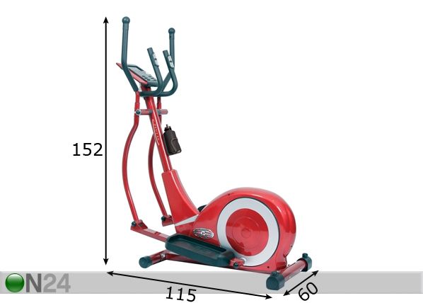 Gymstick тренажер Crosstrainer Zeus-40 размеры