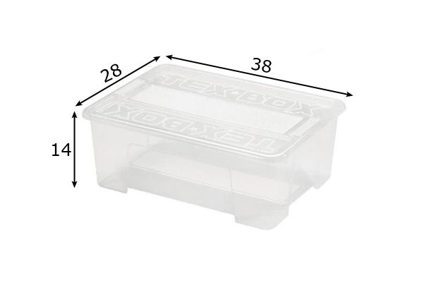 Heidrun ящик в гардероб nr.2 (10L) размеры