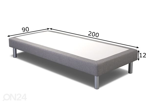 Hypnos основание для матраса 90x200x12 cm размеры