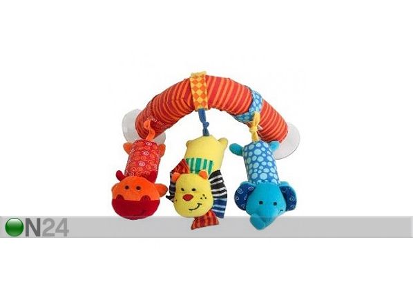Infantino игрушка для путешествия Zoo Mobile