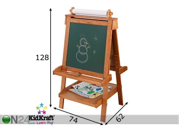 KidKraft деревянная доска для рисования размеры