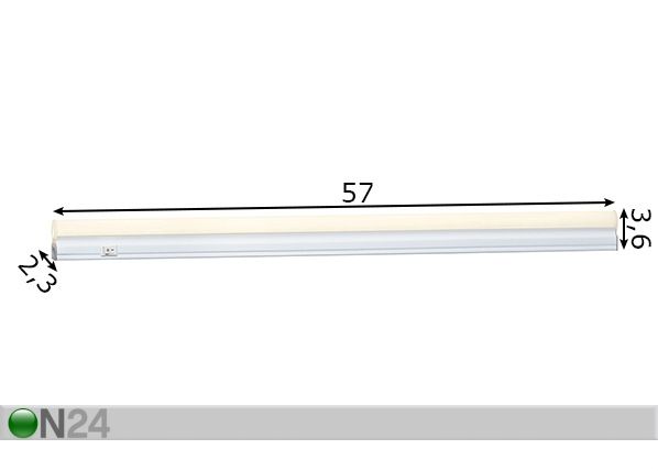 LED лампа размеры