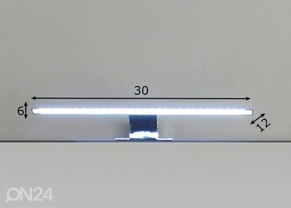 LED-освещение 30 cm размеры