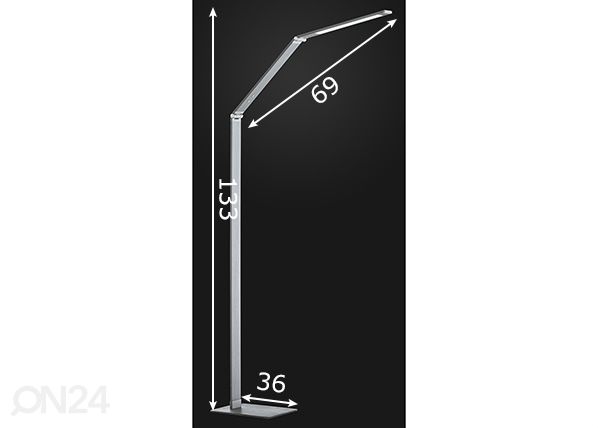 LED торшер Geri размеры