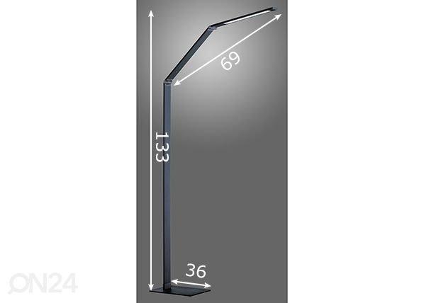 LED торшер Geri размеры