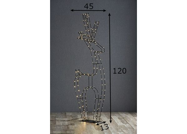 LED фигурка для домашнего интерьера 120 cm размеры