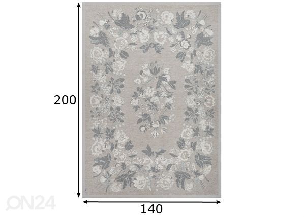 Narma smartWeave® ковер Lihula beige 140x200 см размеры