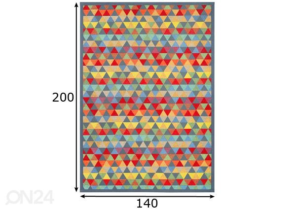 Narma smartWeave® ковер Luke multi 140x200 см размеры