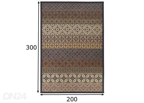 Narma smartWeave® ковер Tidriku gold 200x300 см размеры