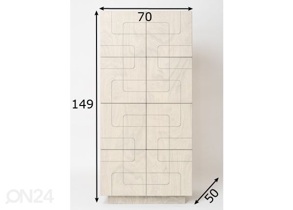 Radis шкаф Muster размеры