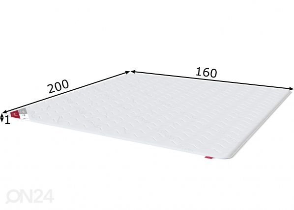 Sleepwell защитное покрытие для матраса TOP Hygienic 160x200 cm размеры
