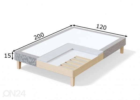 Sleepwell каркас кровати RED 120x200 см размеры