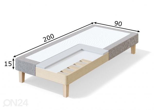 Sleepwell каркас кровати RED 90x200 cm размеры