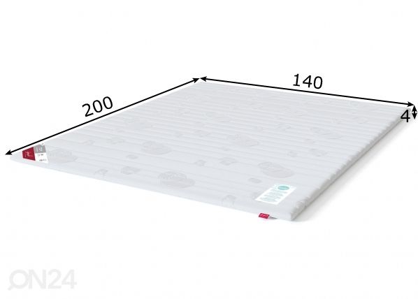 Sleepwell наматрасник TOP Coco 140x200 cm размеры