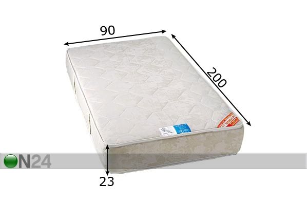 Stroma матрас Soft-Экологичный 90x200 cm размеры