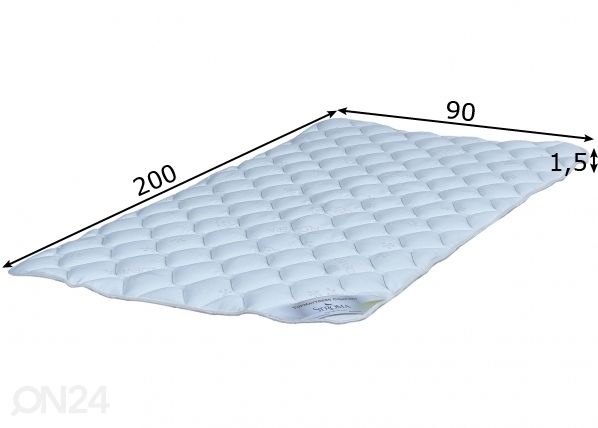 Stroma наматрасник Top Comfort 90x200 cm размеры