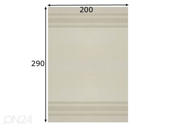 Village’s ковер Lotta 200x290 cm размеры