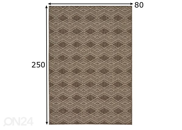 Village’s ковер Wave 80x250 cm размеры