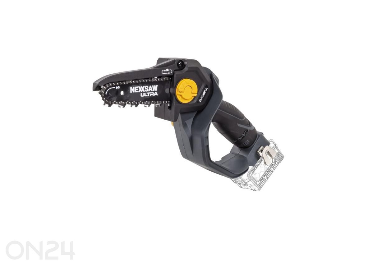 Аккумуляторная цепная пила Batavia 18V Nexxsaw V3 Ultra для работы одной рукой, без аккумулятора и зарядного устройства увеличить
