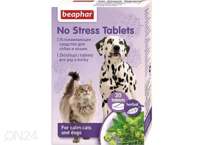 Антистрессовые таблетки Beaphar NoStress кошка/собака увеличить