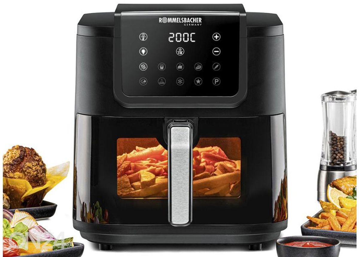 Аэрофритюрница 8 л Rommelsbacher FRH1700 увеличить