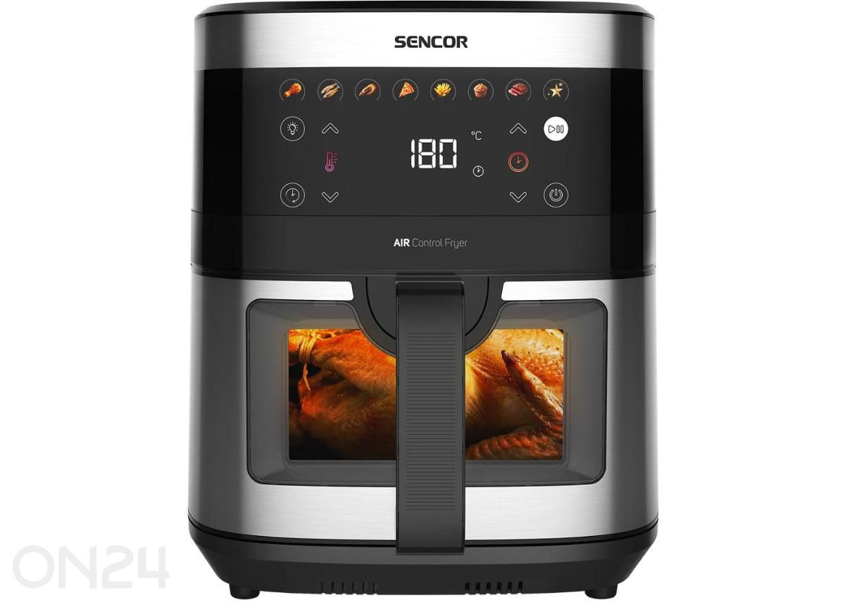Аэрофритюрница Sencor SFR9000SS, 9 л увеличить