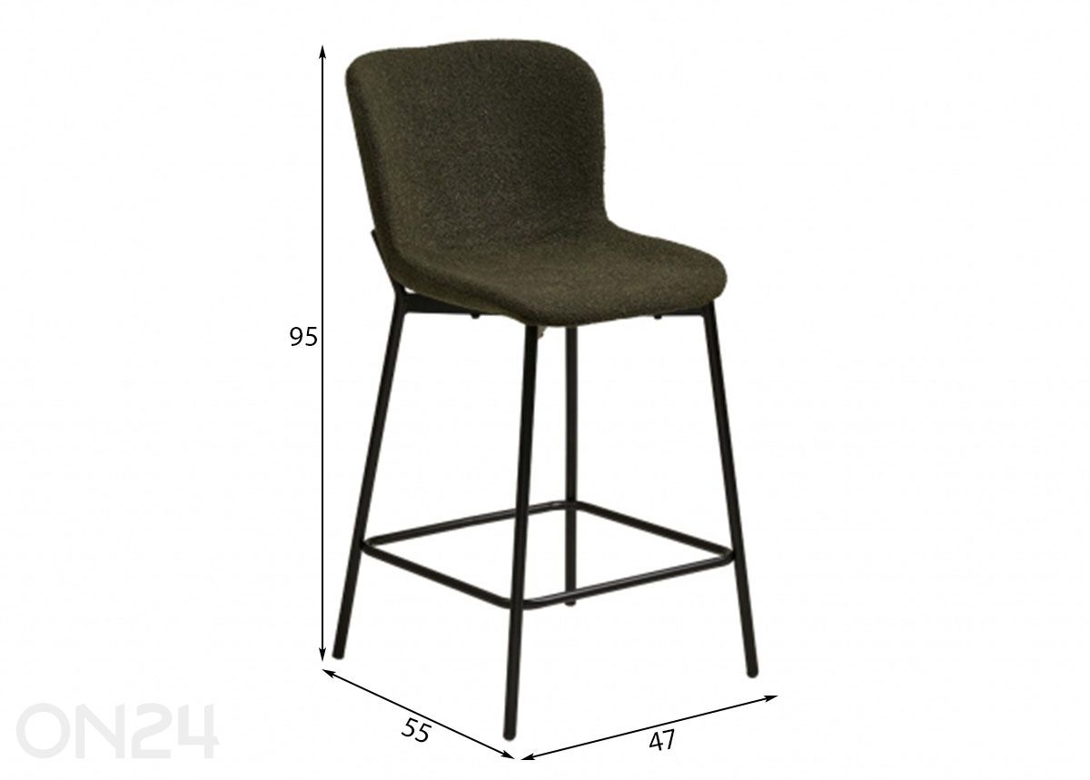 Барный стул Maceda, 2 шт увеличить размеры