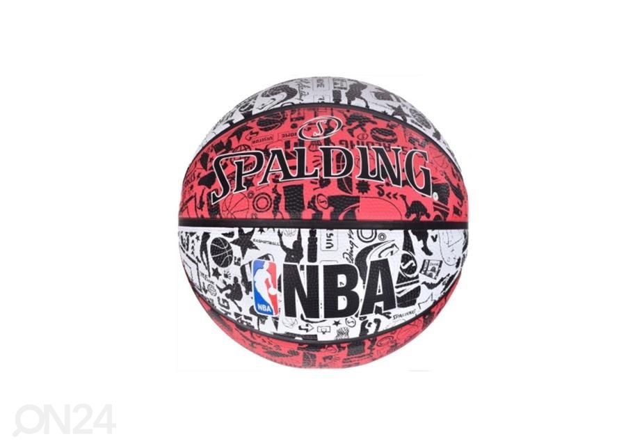 Баскетбольный мяч Spalding NBA Grafitti Rubber Ball 83574Z увеличить