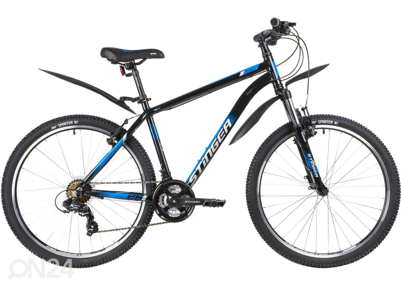 Велосипед молодежный 26" ELEMENT STD Stinger черный увеличить