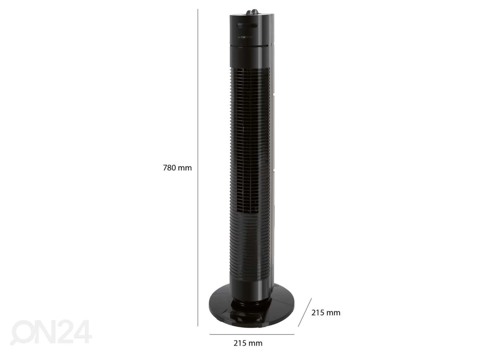 Вентилятор 78 см Clatronic TVL3770, черный увеличить размеры
