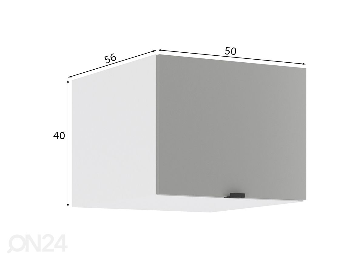 Верхний кухонный шкаф Lissone 50 cm увеличить размеры