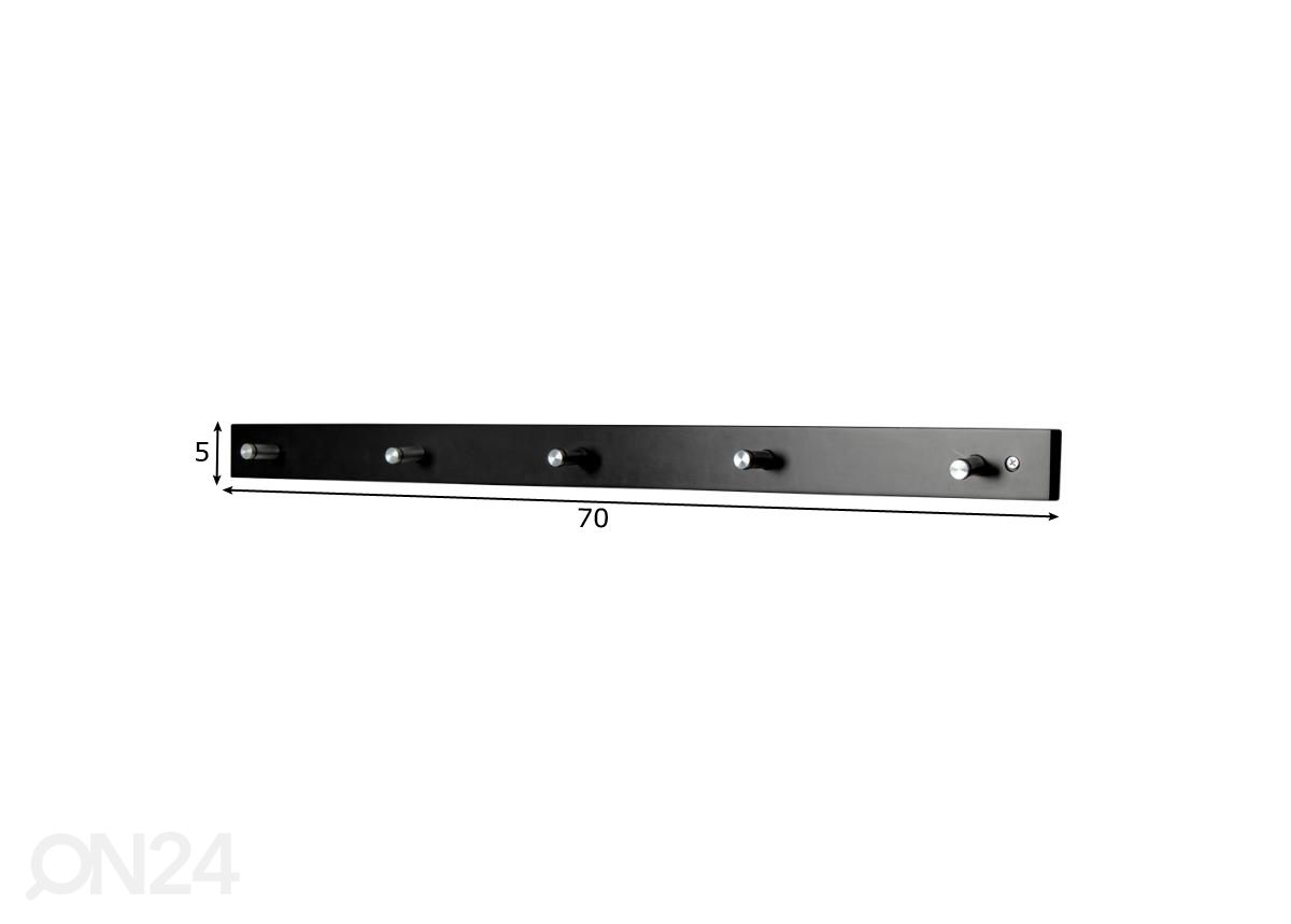 Вешалка настенная Palmi 70 cm увеличить размеры