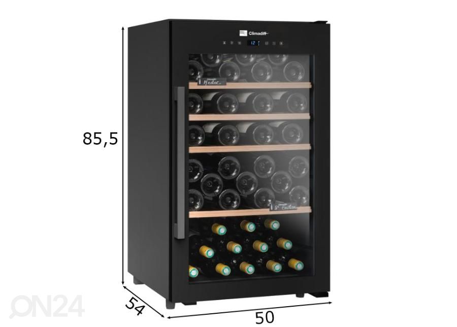 Винный холодильник Climadiff CLS65B1 увеличить размеры