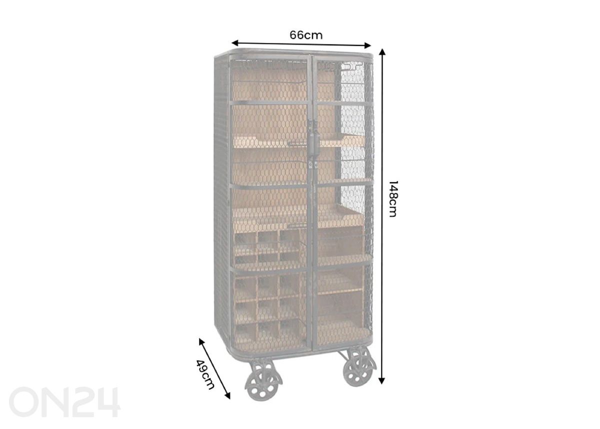 Винный шкаф Loft увеличить размеры