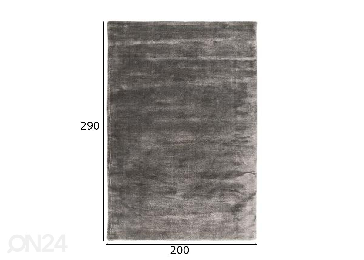 Вискозный ковер 200x290 см увеличить размеры