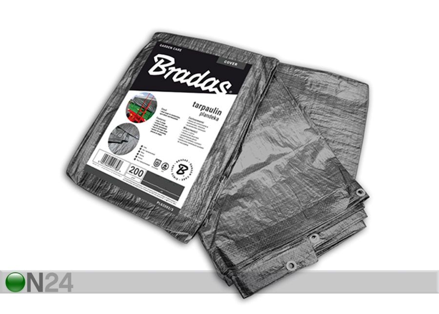 Водонепроницаемый тент Bradas 200 г / м² 6x8 м увеличить