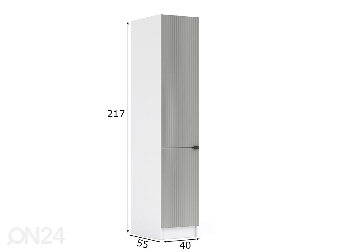 Высокий кухонный шкаф Lissone 40 cm увеличить размеры