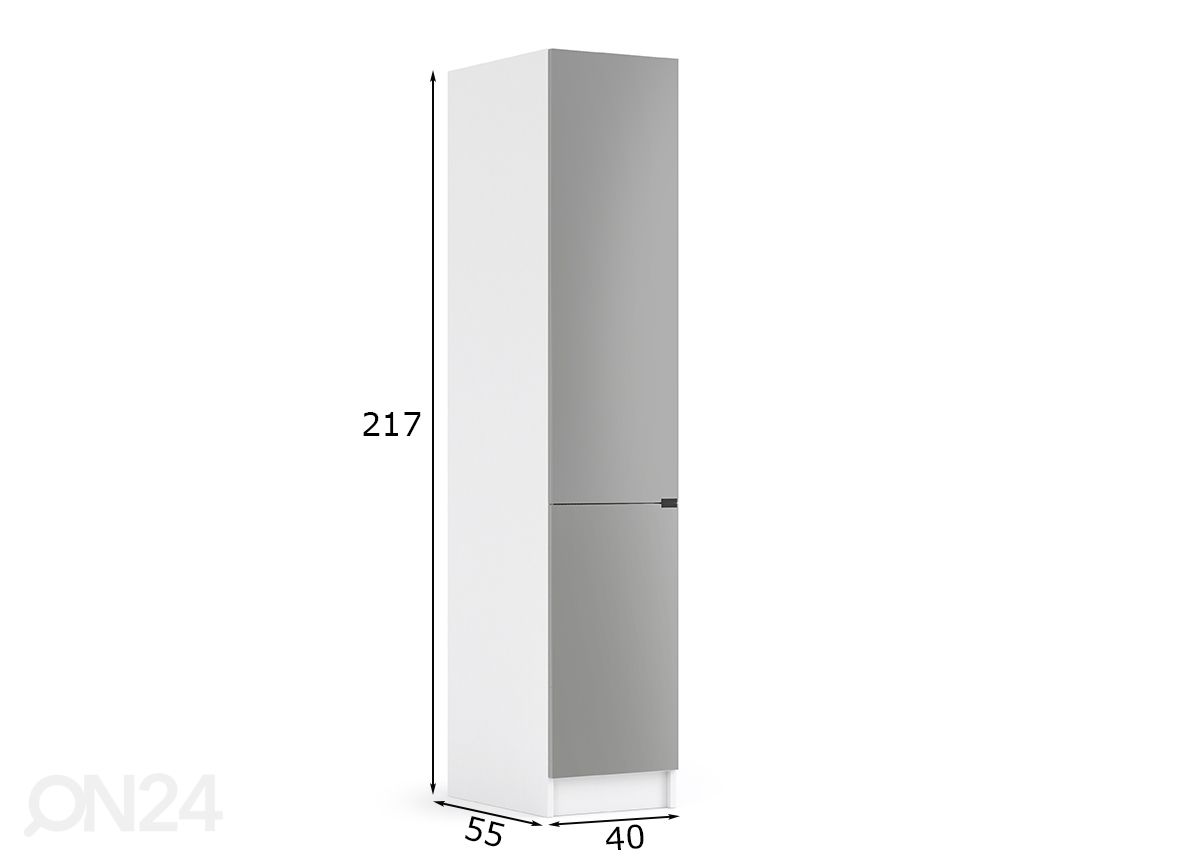 Высокий кухонный шкаф Lissone 40 cm увеличить размеры